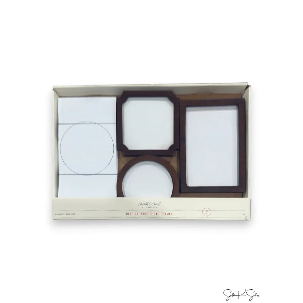 Set of 3 Refrigerator Frames - Hearth & Hand Magnolia, Target